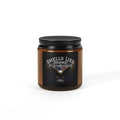 Smells Like Retribution Soy Candle — Amber Jar, Musk & Leather Scent