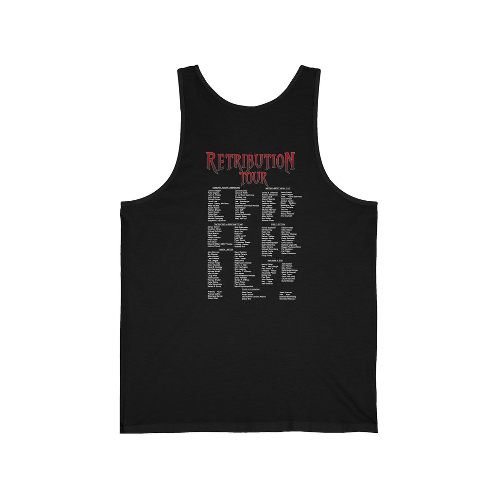 Retribution Tour Tank Top — Eagle Graphic Band Tee