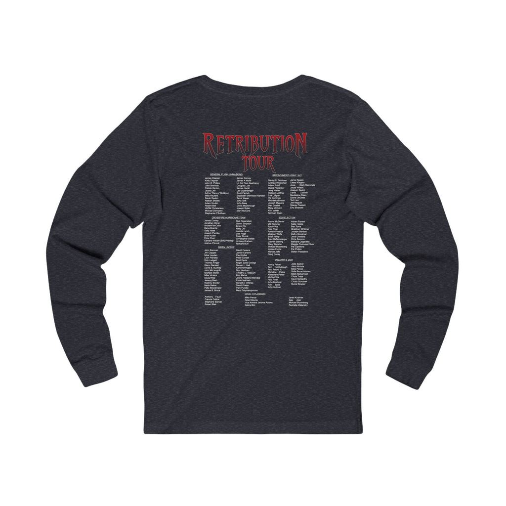Long Sleeve Tee — Department of Retribution Eagle Tour Shirt