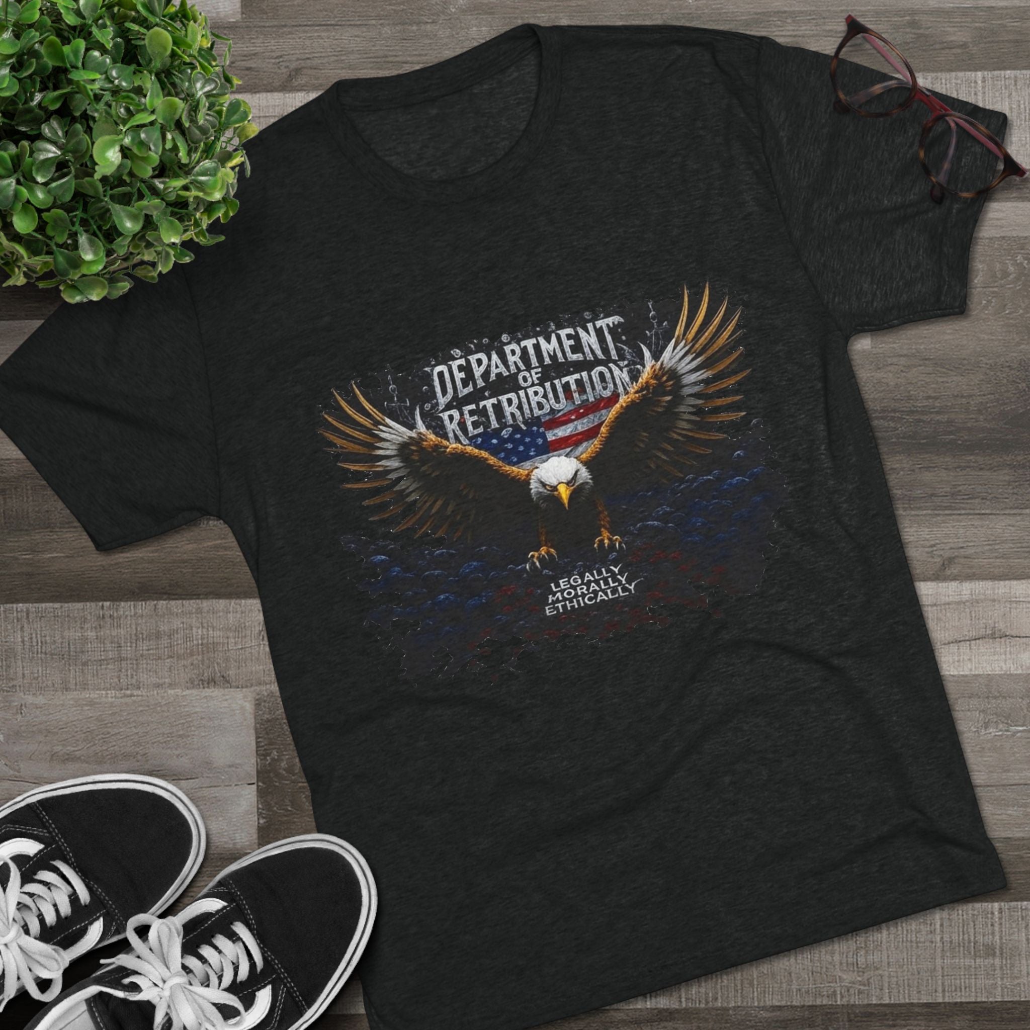 Retribution Tour Tee — American Eagle Rock Band Concert Shirt