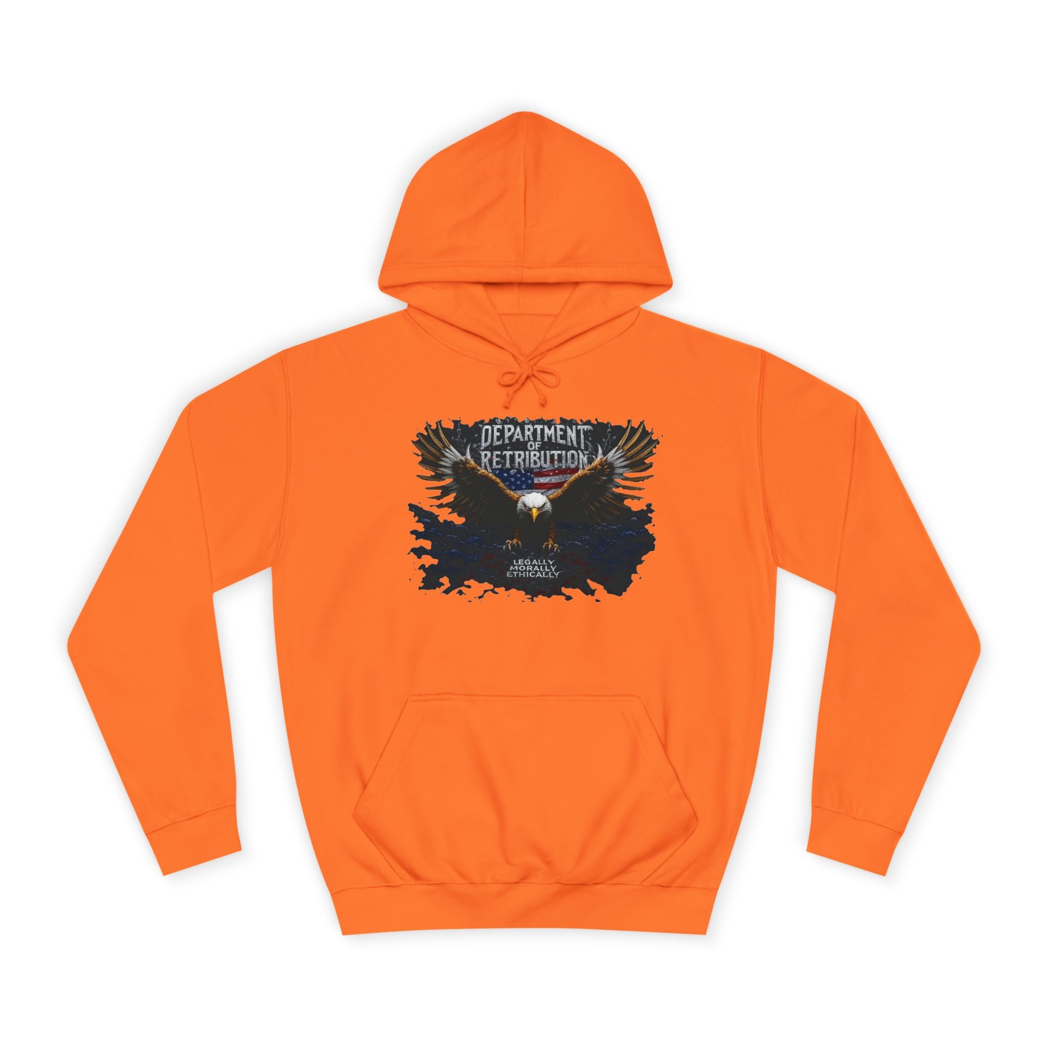 Retribution Tour Hoodie — Eagle Graphic College Sweatshirt