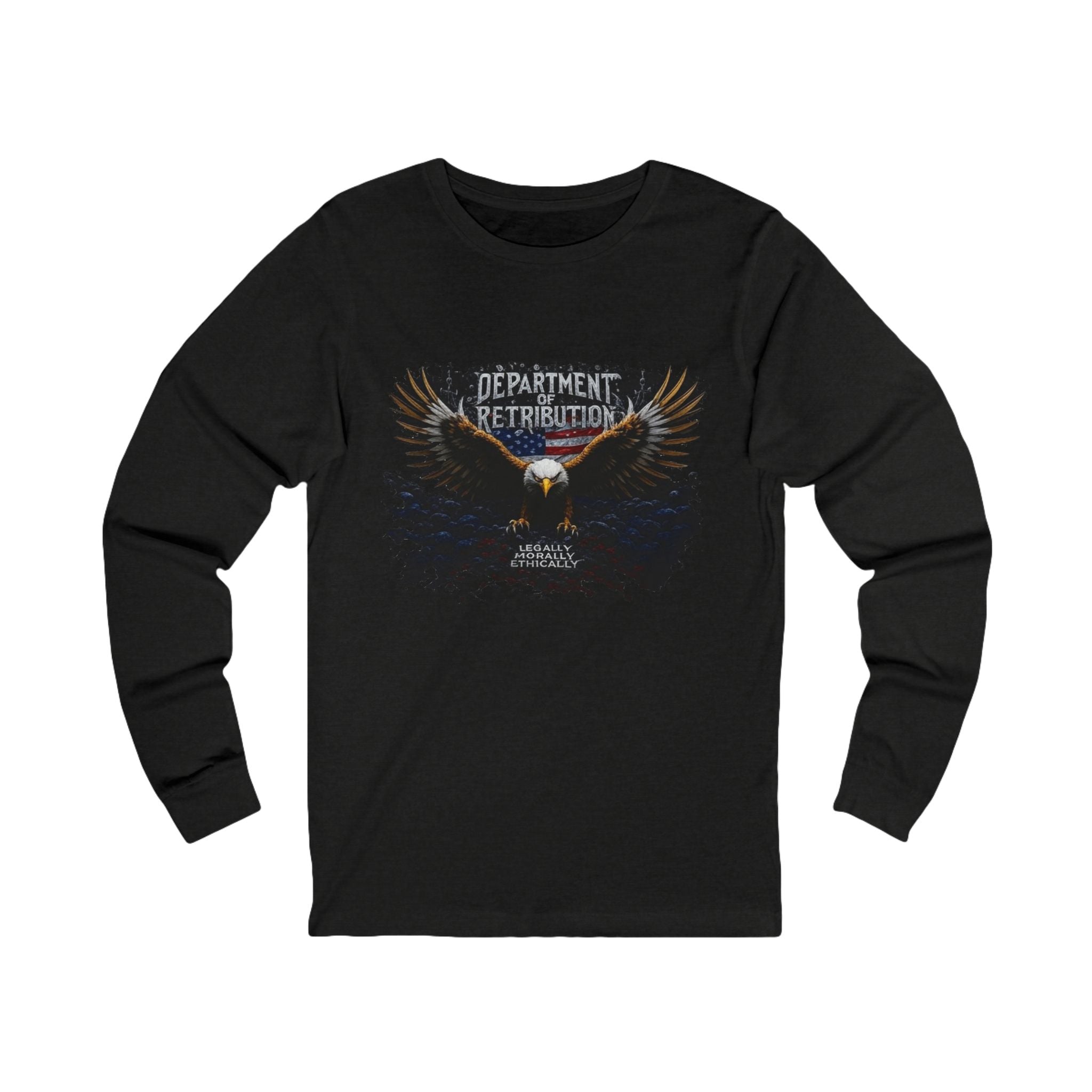 Long Sleeve Tee — Department of Retribution Eagle Tour Shirt