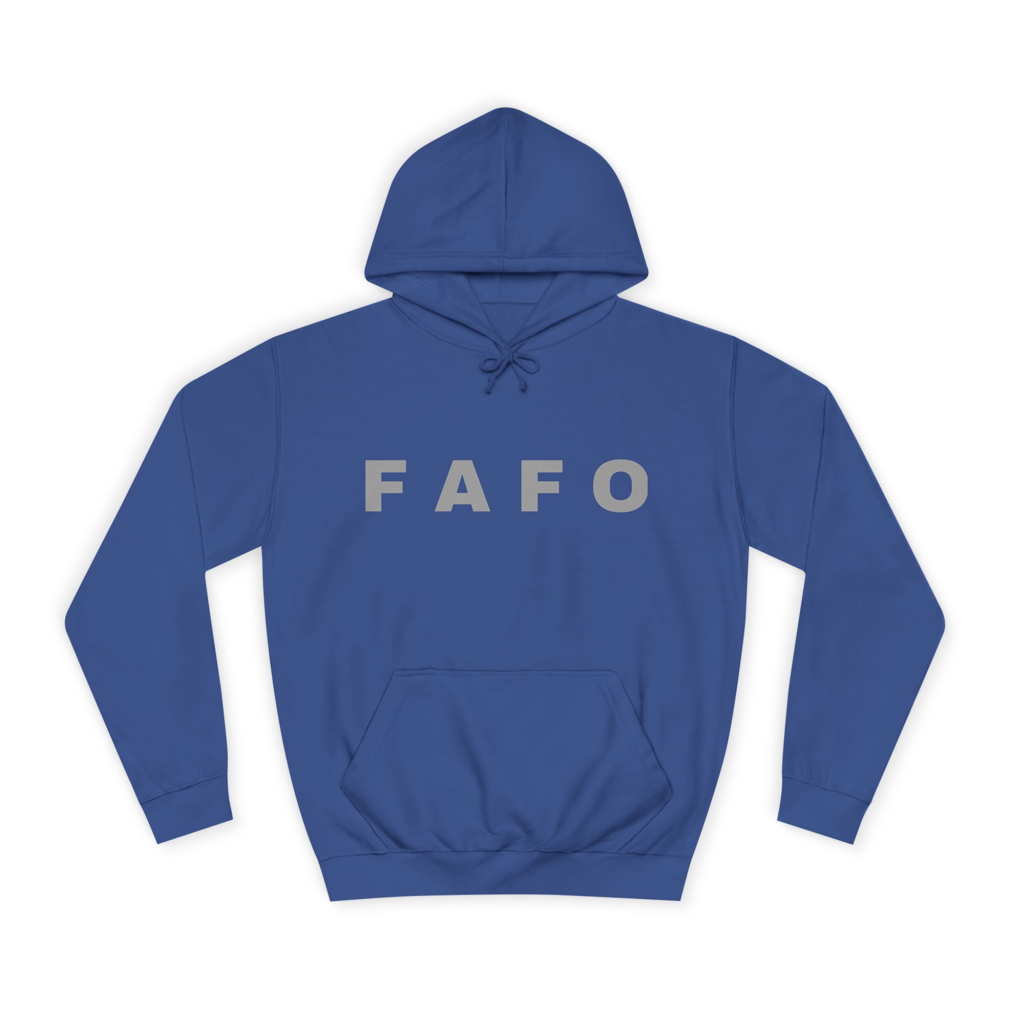 FAFO Hoodie — Bold Lettered College-Style Pullover