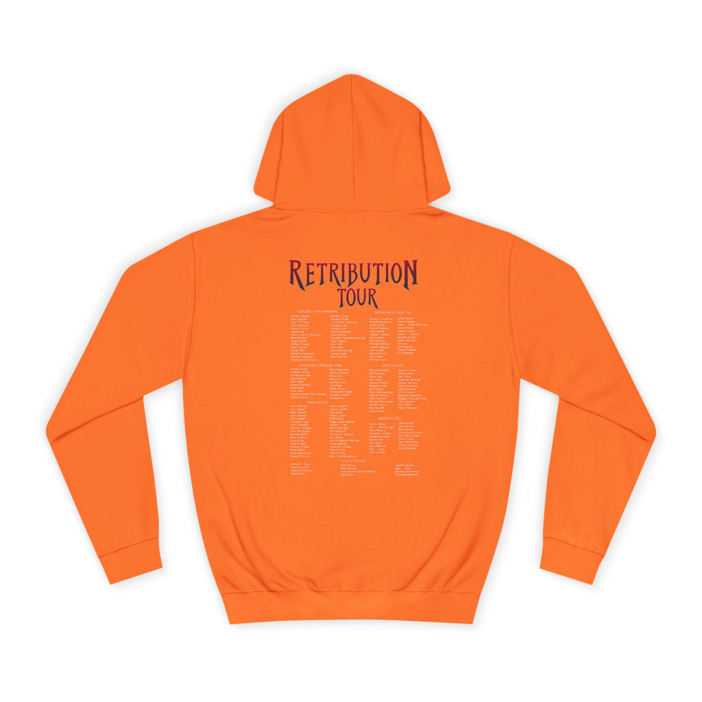 Retribution Tour Hoodie — Eagle Graphic College Sweatshirt