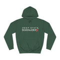 Deep State Marauders Hoodie — Retro Gaming Logo Pullover