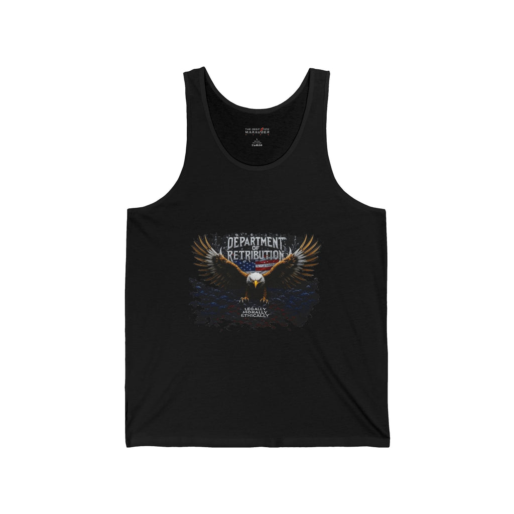 Retribution Tour Tank Top — Eagle Graphic Band Tee