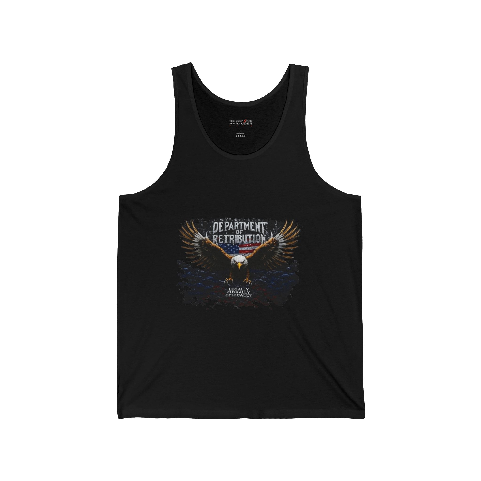 Retribution Tour Tank Top — Eagle Graphic Band Tee