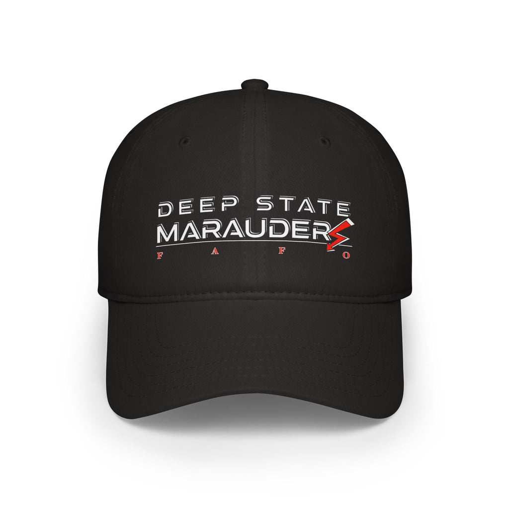 Deep State Marauders Cap — Low Profile Baseball Hat with Lightning Logo