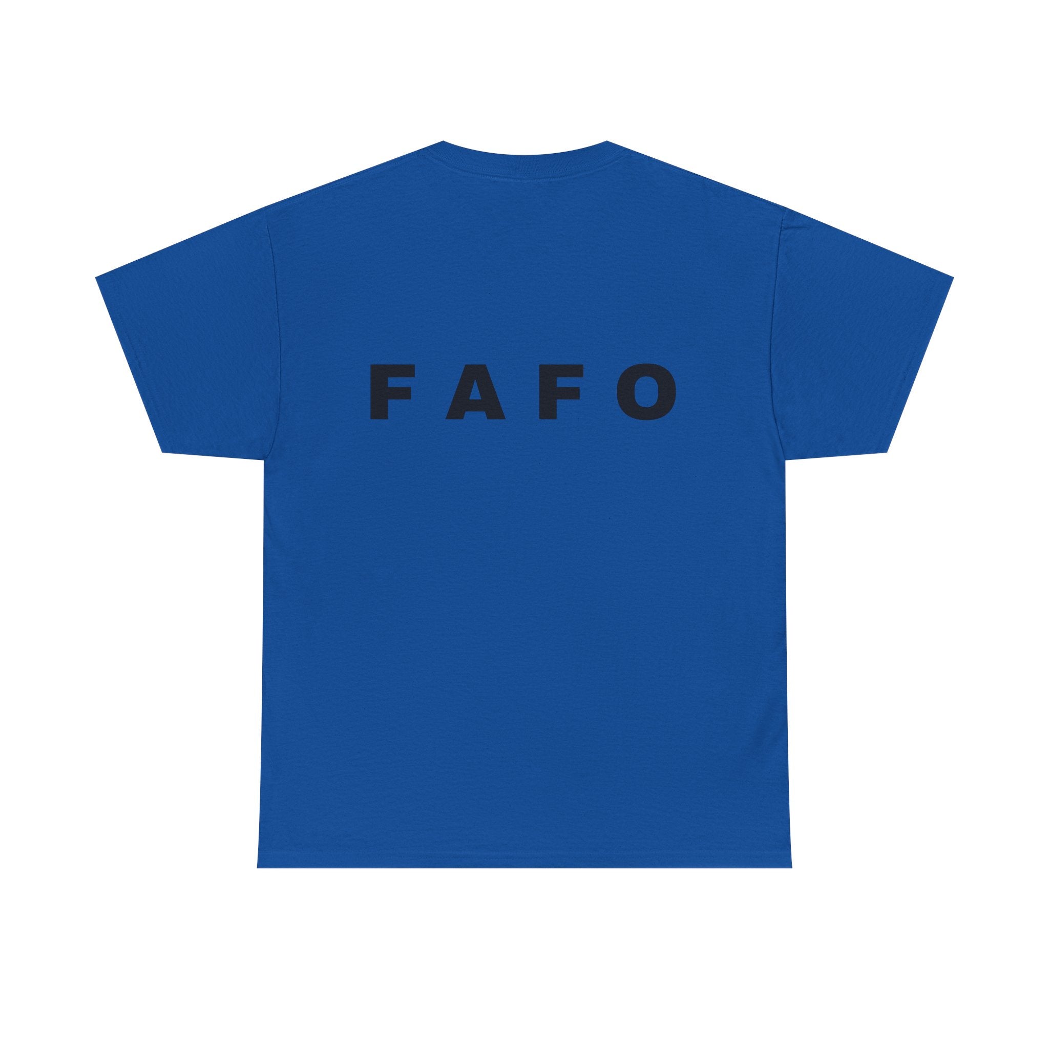 T‑Shirt — Minimal FAFO Graphic Tee (Bold Monogram)
