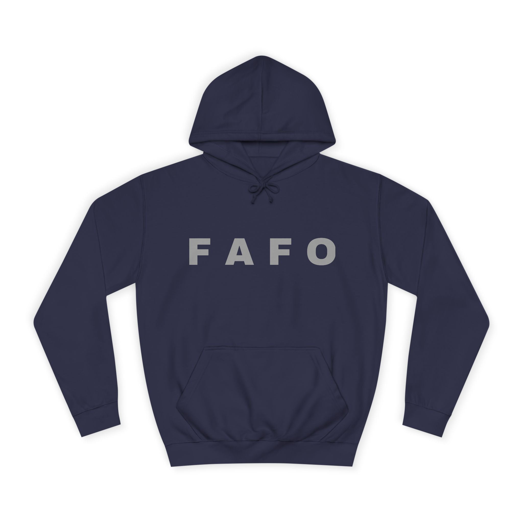 FAFO Hoodie — Bold Lettered College-Style Pullover