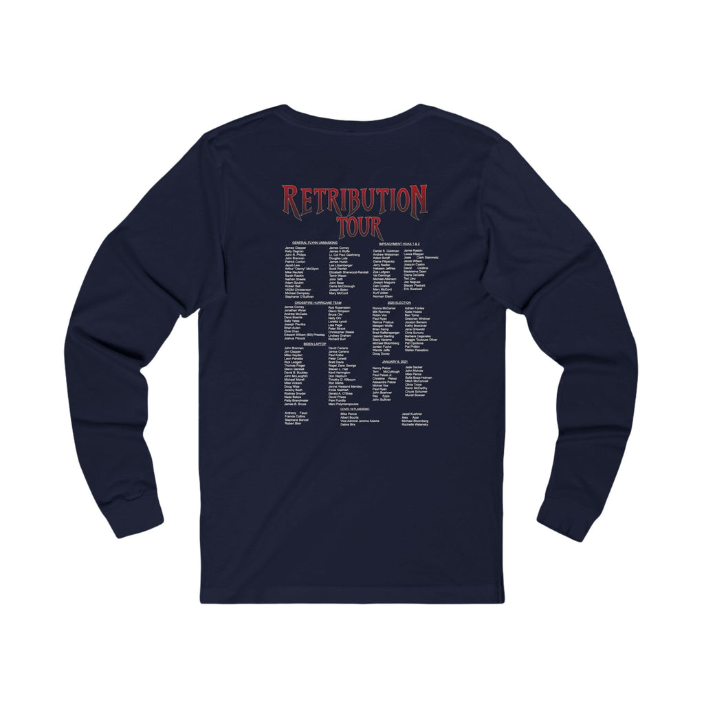 Long Sleeve Tee — Department of Retribution Eagle Tour Shirt