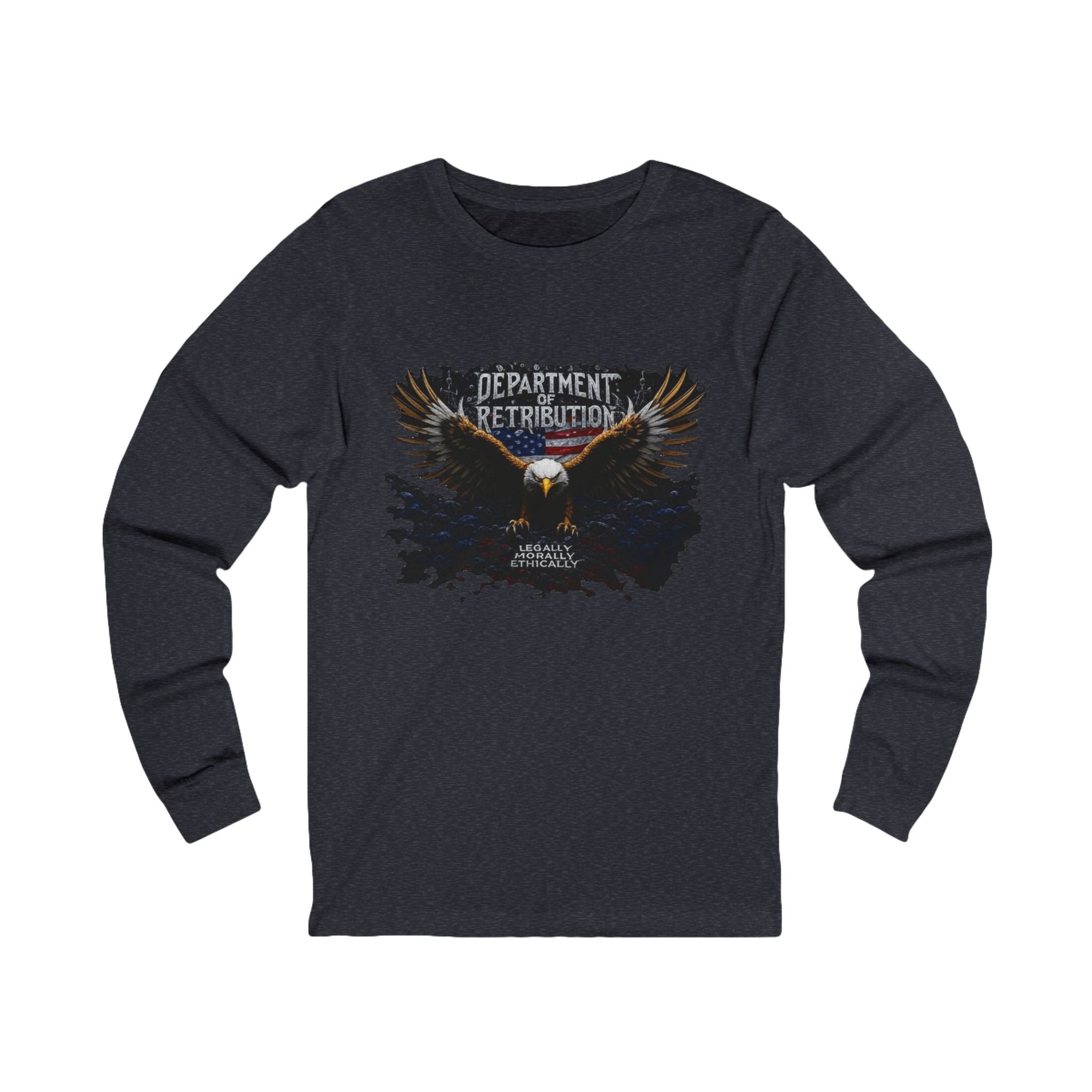 Long Sleeve Tee — Department of Retribution Eagle Tour Shirt