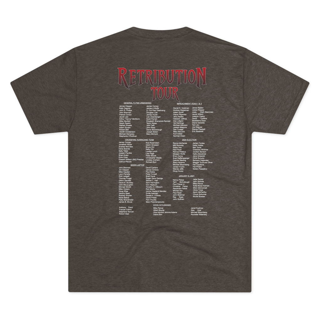 Retribution Tour Tee — American Eagle Rock Band Concert Shirt